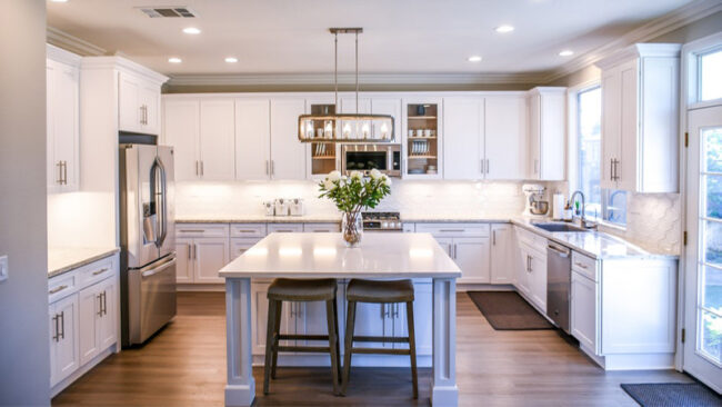 White Kitchen Cabinets Kew by cabinet maker melbourne, Tana cabinets