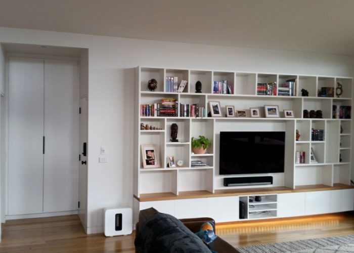 Entertainment unit custom cabinetry Melbourne